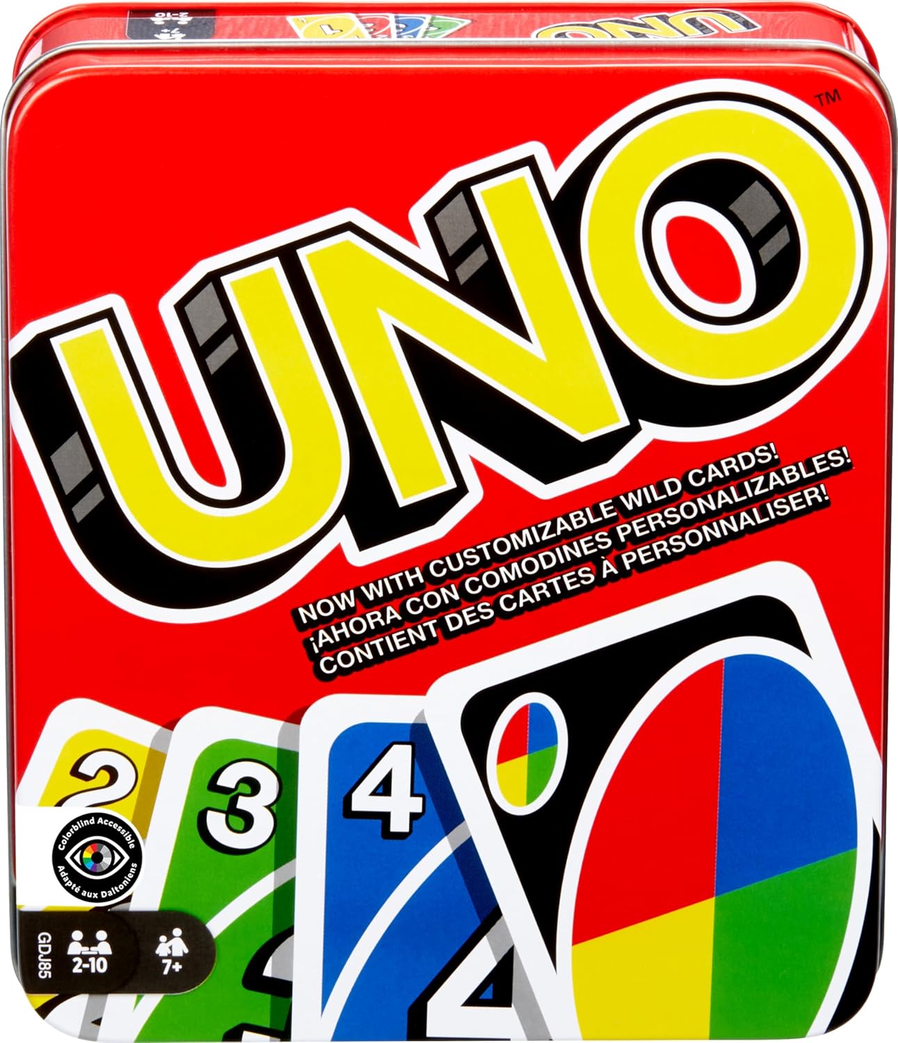 Mattel Games UNO Card Game, Ages 7+, 2-10 Players