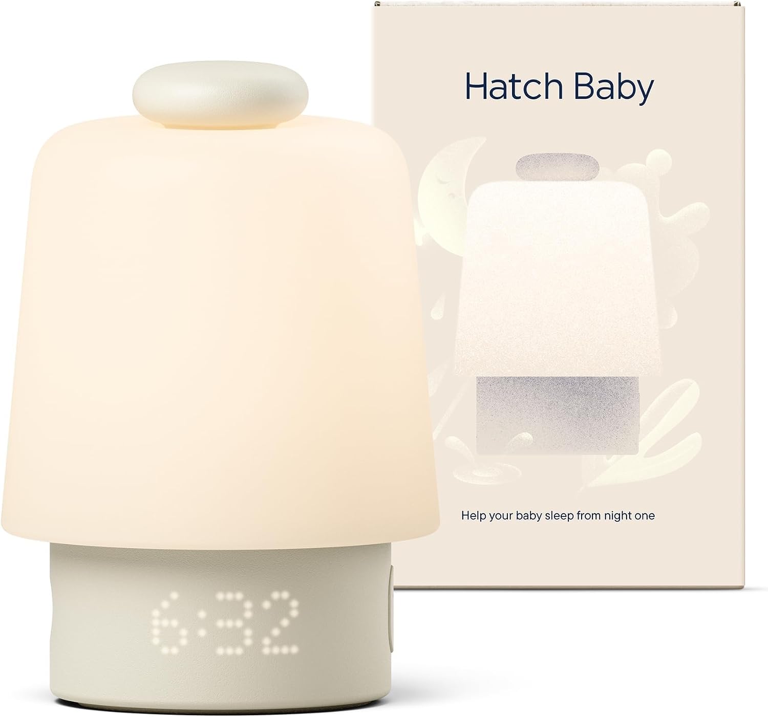 Hatch Baby Sound Machine & Night Light Routine Builder (Putty)