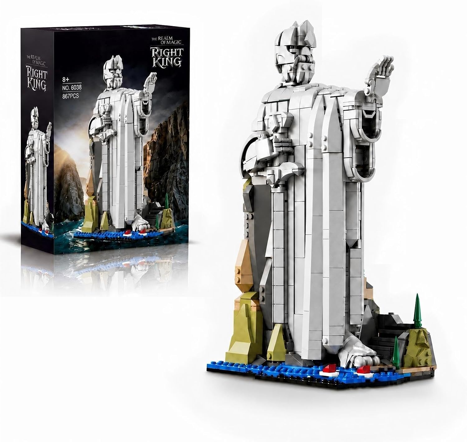 Lord of the right Rings building set，Build own classic fantasy scenes